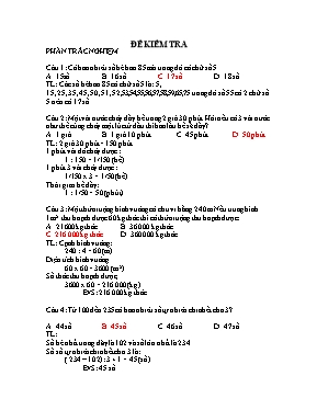 Đề thi học sinh giỏi môn Toán 4 (Có đáp án)